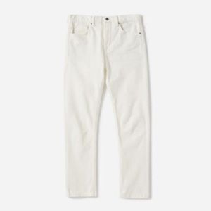 Everlane boyfriend jeans in white